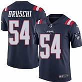 Nike Men & Women & Youth Patriots 54 Tedy Bruschi Navy Color Rush Limited Jersey,baseball caps,new era cap wholesale,wholesale hats